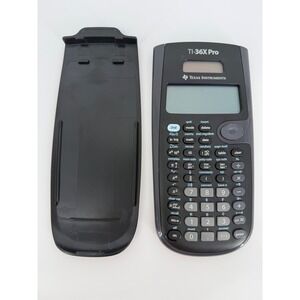 Texas Instruments TI-36X Pro Scientific Calculator Black with Cover